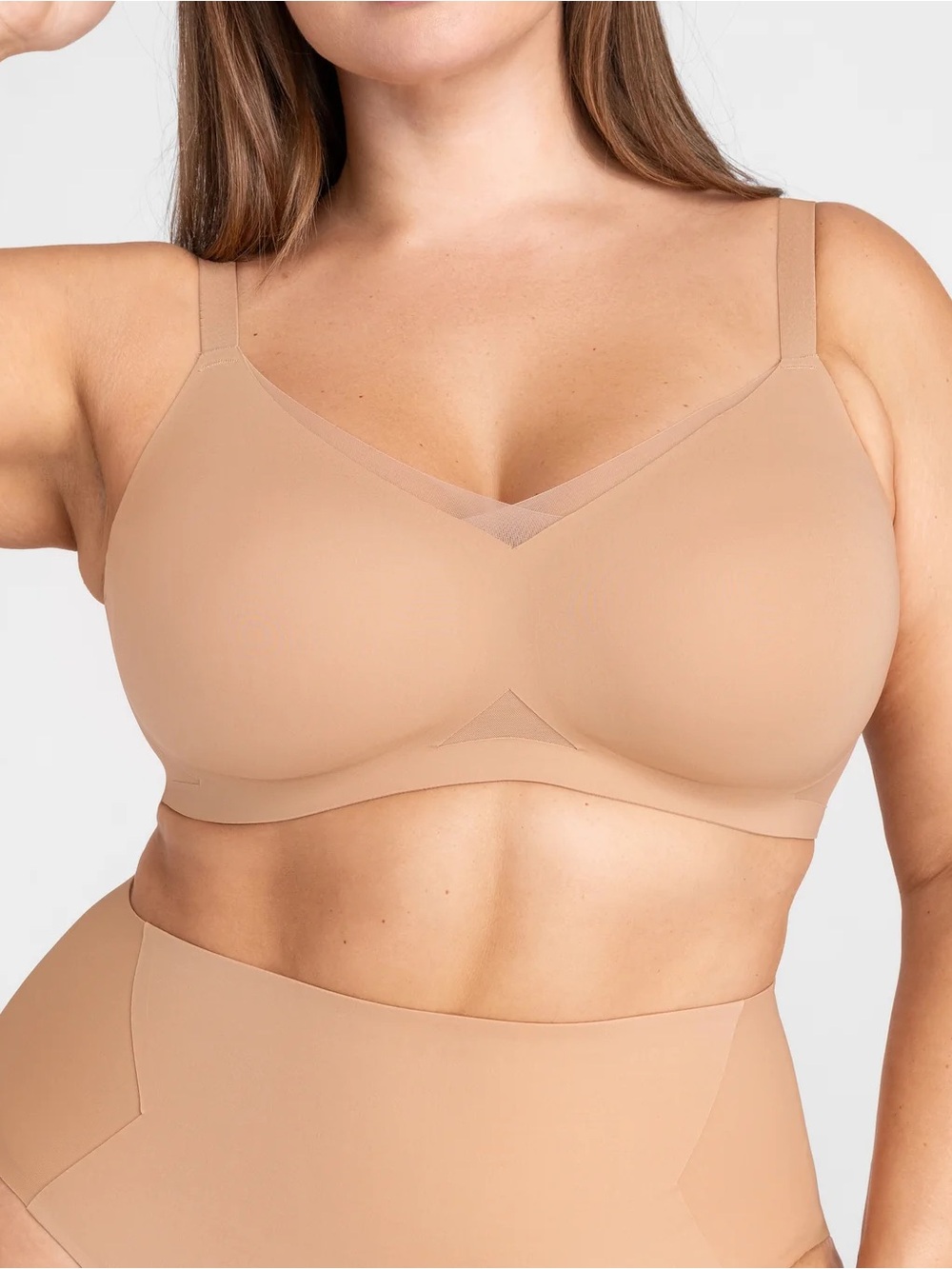 Honeylove CrossOver Bra in Sand Size 3X